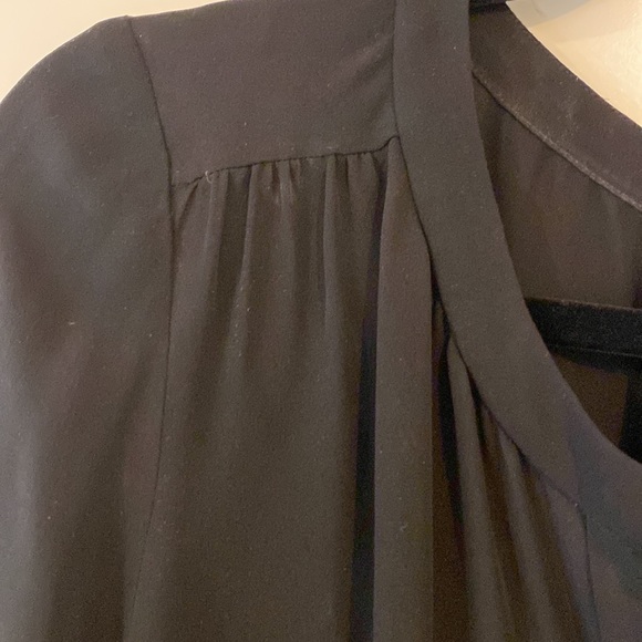 Black silk shirt - Picture 5 of 5